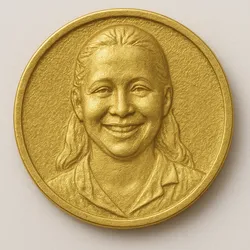 Queen Victoria Old Head Sovereign Coin | 3D Printable Collectible Gold Coin | Reign3D