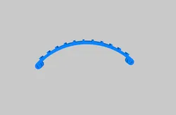RC crawler high obstacle bridge for 1/24 scale