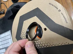Rotelle: Reinforced Arbor Ring for Cardboard Spools