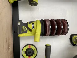Ryobi Random Orbit Sander (R18ROS) and disc modular holder