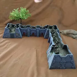Sci-fi raised bunker