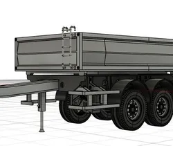 Tipping trailer package 1:14