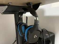 Under the desk Gaming Headset Hanger