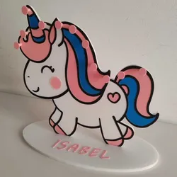 Unicorn Jewelry Holder | Personalized Name Jewelry Stand