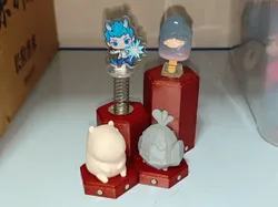 六角可扩展磁吸拼装展台