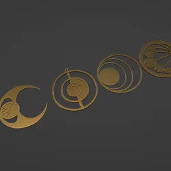 Bayonetta Umbran Costume Seals #snb