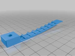 Desk cable clip