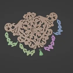Glinda Neck Ornament #snb