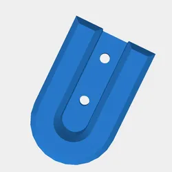gratuită de Tools & Spare Parts STL Descărcare - Curtain rod bracket - RogerZimmermanPrints