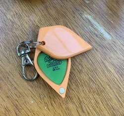 Guitar Pick Holder Keychain