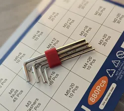 Hex key holder (M2 to M5)
