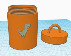 Key chain sealable box