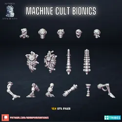 Machine Cult Bionics Parts (Pre-supported)