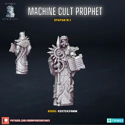 Machine Cult Prophet Statue N.1 (Pre-supported)