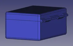 Medium hinged box