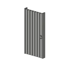 Model Railway Wooden Garden Gate 3D print model