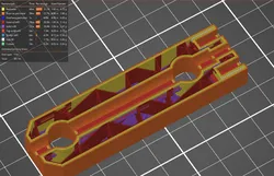 Modified arms for machine screws