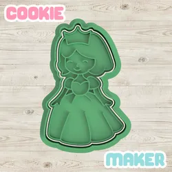 Princess cookie and dough cutter - cookies