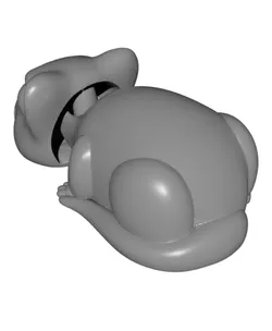 Rat Keychain
