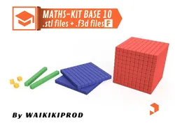 Set Mathématiques - Base 10 - Kit de manipulation