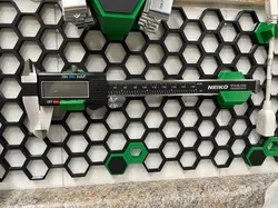 Sideways Caliper Mount for Honeycomb Storage Wall