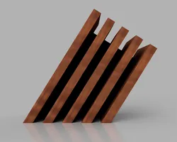 Slanted Magnetic Knife Block - Single and Multi-Material