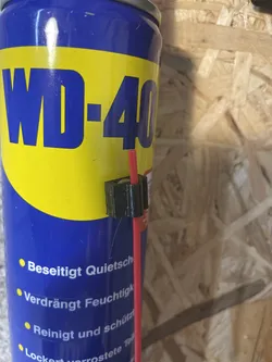 Spray Can Straw Holder - Magnetic e.g. for WD-40 cans