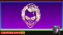 The Joker DXF 3D Print Ready 3D print model