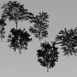 Trees for 3d models