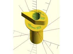 Universal Parametric Petcock Knob