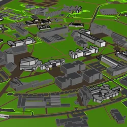 Volumetric Campus of the National University UNAL