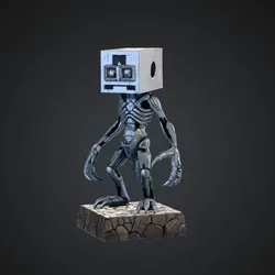 مجاني Characters & Creatures STL تنزيل - Voxel heroes - eldritch horror creature - Warjacob