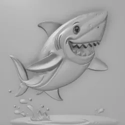 a shark  2