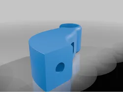 Adapter für Schutzblech an einem Tubus Cargo Gepäckträger an einem Kettleralurad