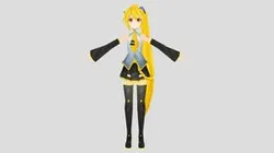 Akita Neru PSP (With Bones)