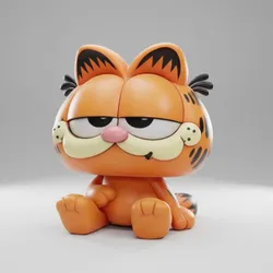 Characters & Creatures STL تنزيل - Garfield - Radiance_Designs