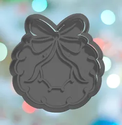 Christmas Wreath Cookie Cutter