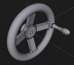 Control wheel / Ovládací kolo