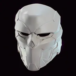 Cosplay STL indir - Dead Space Isaac Clarke Helmet Mask Real Size - greencatpoly