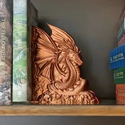 Dragon Bookend- Support Free
