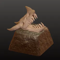 Dragon skull Keycap