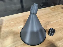 Embudo de Aceite GM Grande con Tapas sin soporte - Modelo de impresión 3D gratuito