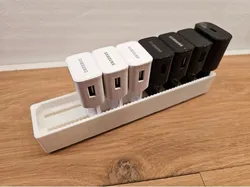 EU WallCharger 5x1 Gridfinity Module