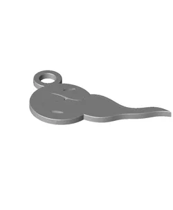 Eyeball Keychain - Print in place