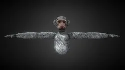 Gorilla Tag type Chimp Player Model