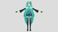 Hatsune Miku V2 PSP (With Bones)