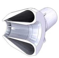 Intex Pool Nozzle (Dyson Bladeless Fan Style)