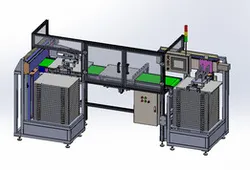 Loading and unloading machine