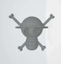 One Piece Straw Hat Jolly Roger