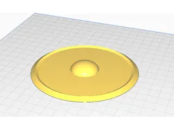 Simple shield center piece